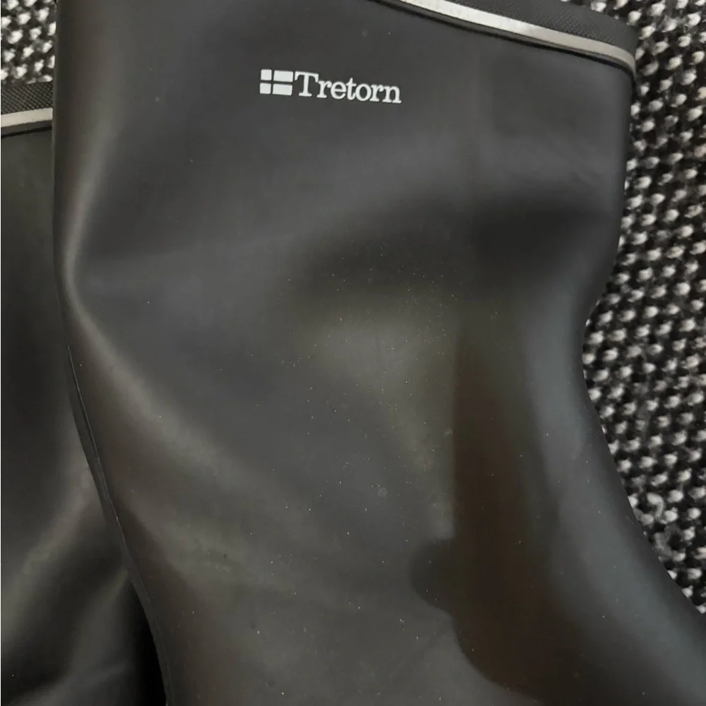Tretorn Black Rain Boots for Men - Picture 2 of 3